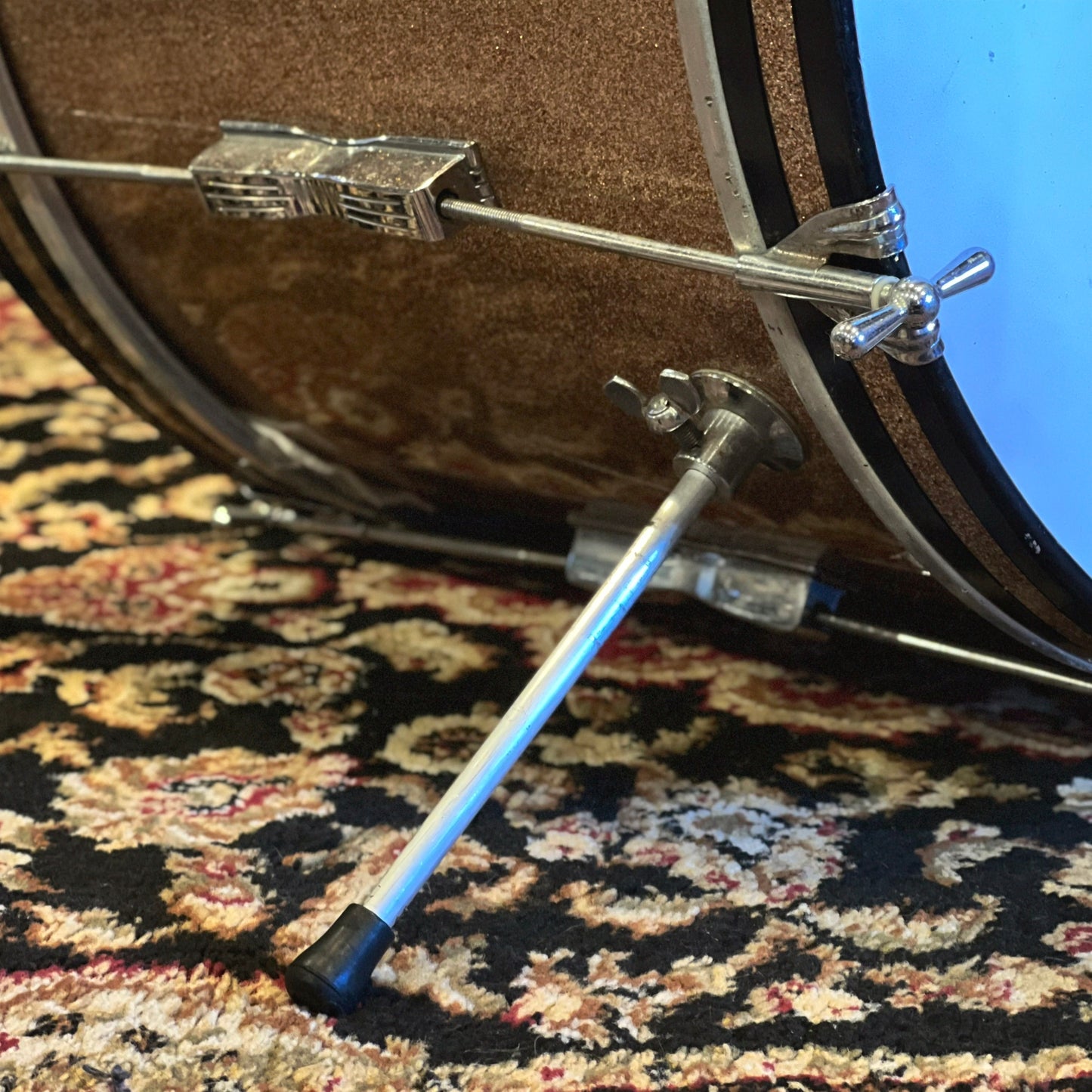 VINTAGE 1960's Ludwig Club Date Two Piece in Champagne Sparkle - 14x20, 8x12