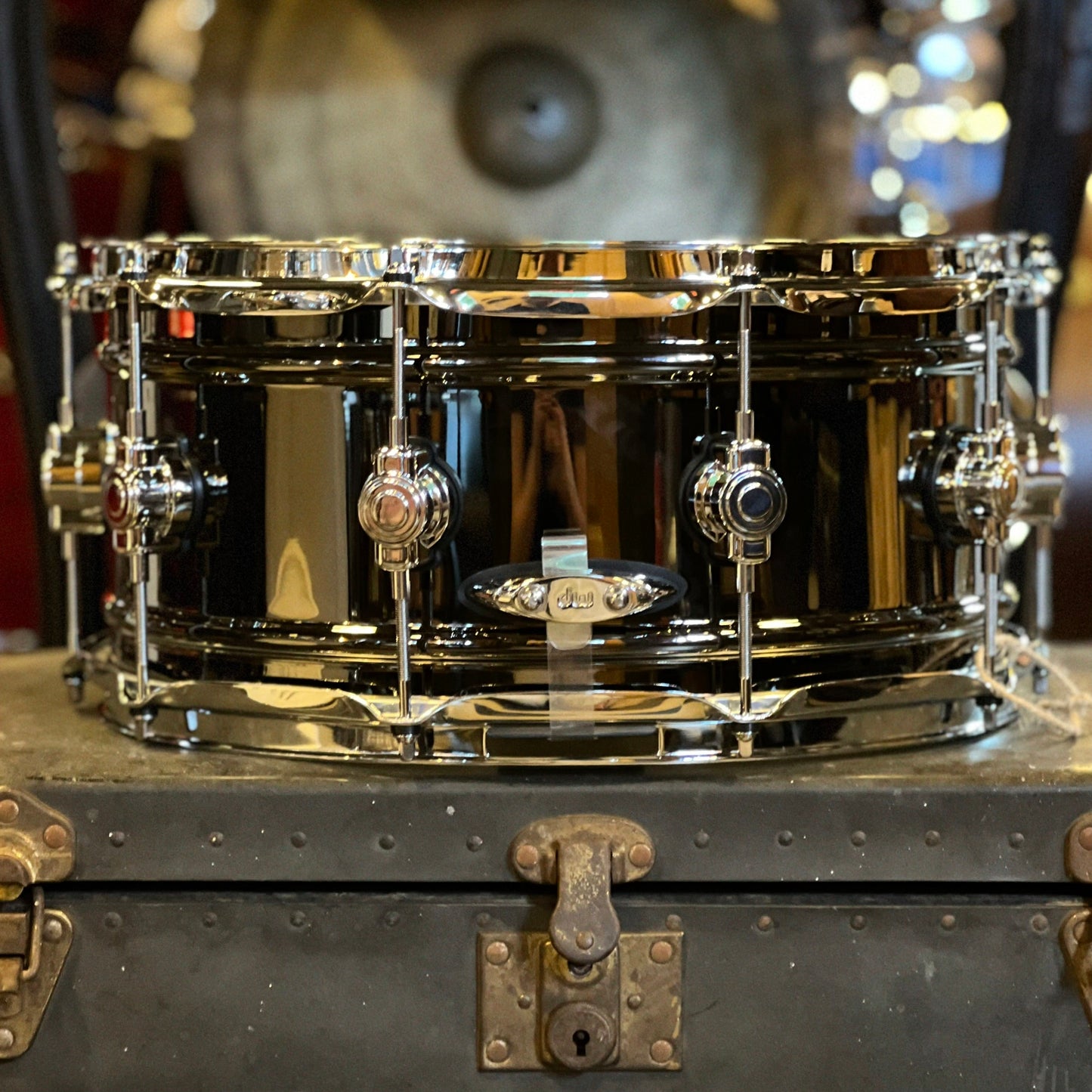 NEW DW 6.5x14 Design Black Nickel over Brass Snare Drum