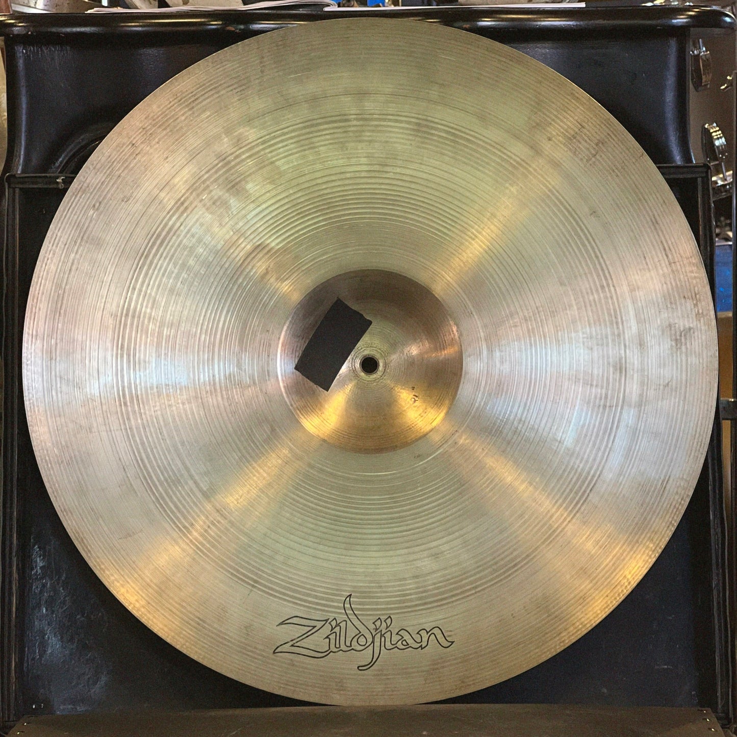 VINTAGE 1980s A. ZIldjian 21" Rock Ride Cymbal - 3104g