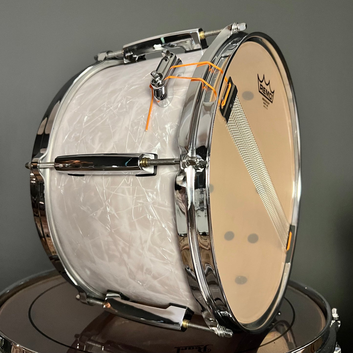 MINT Pearl Session Studio Select Drum Set in Satin White Marine Pearl - 14x24, 9x13, 16x16 & 7x12