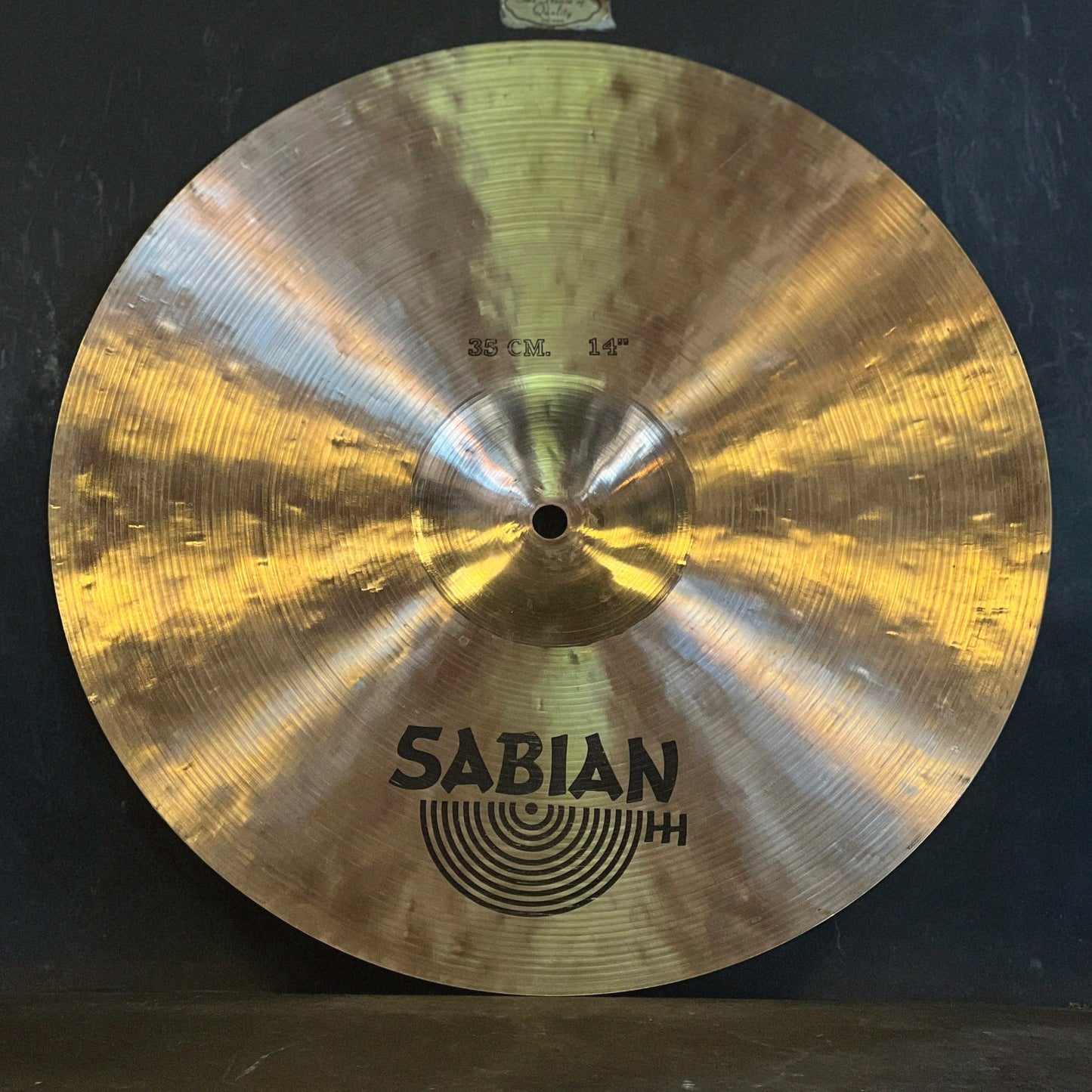 USED 90's Sabian 14" HH Thin Crash Cymbal - 728g