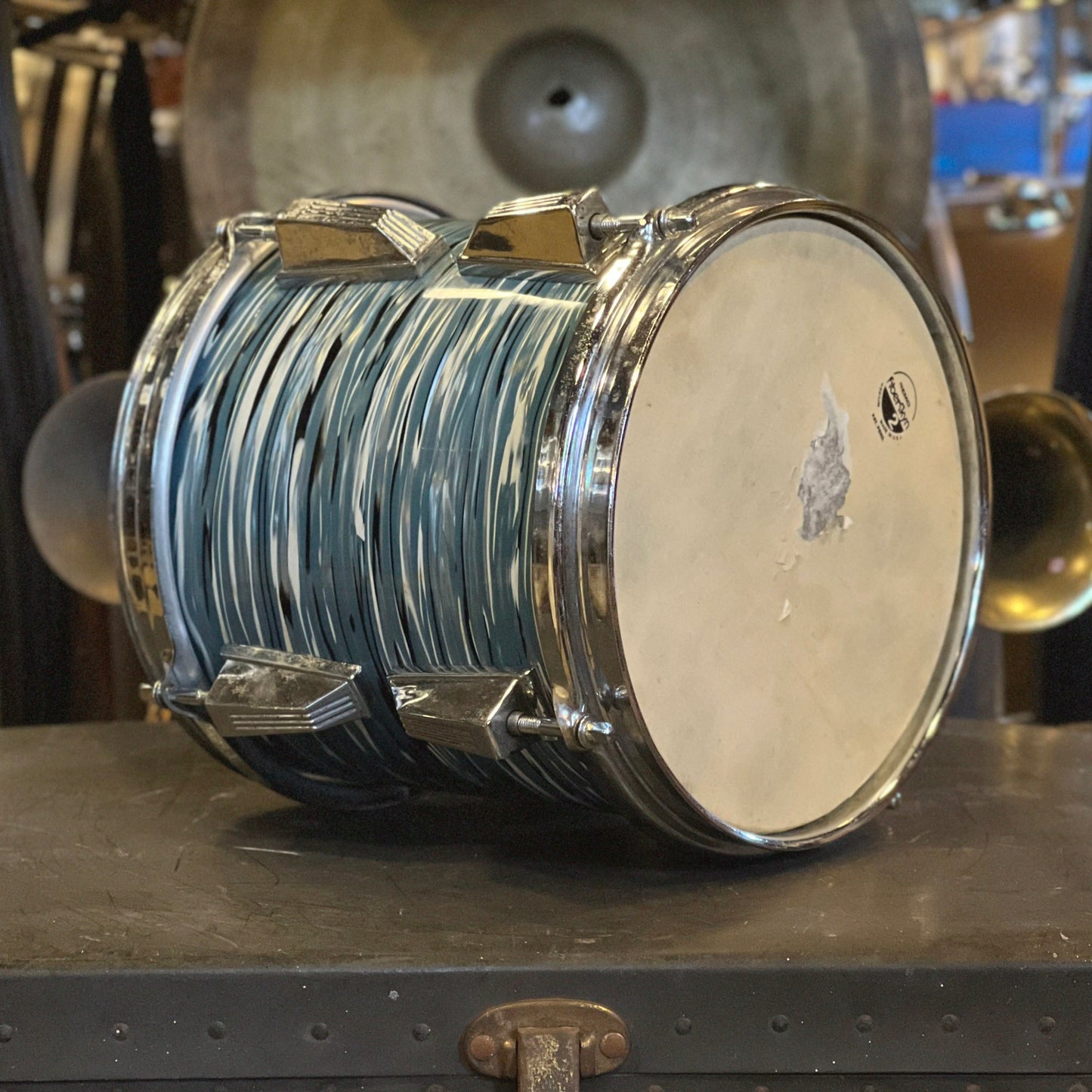 VINTAGE 1980's MIJ 8x8 Tom in Bowling Ball Pearl