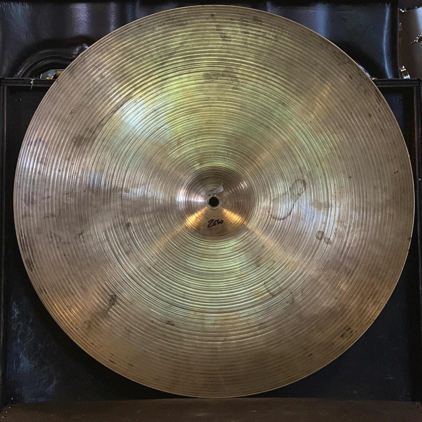 VINTAGE 1970's A. Zildjian 20" Mini-Cup Ride Cymbal - 2650g