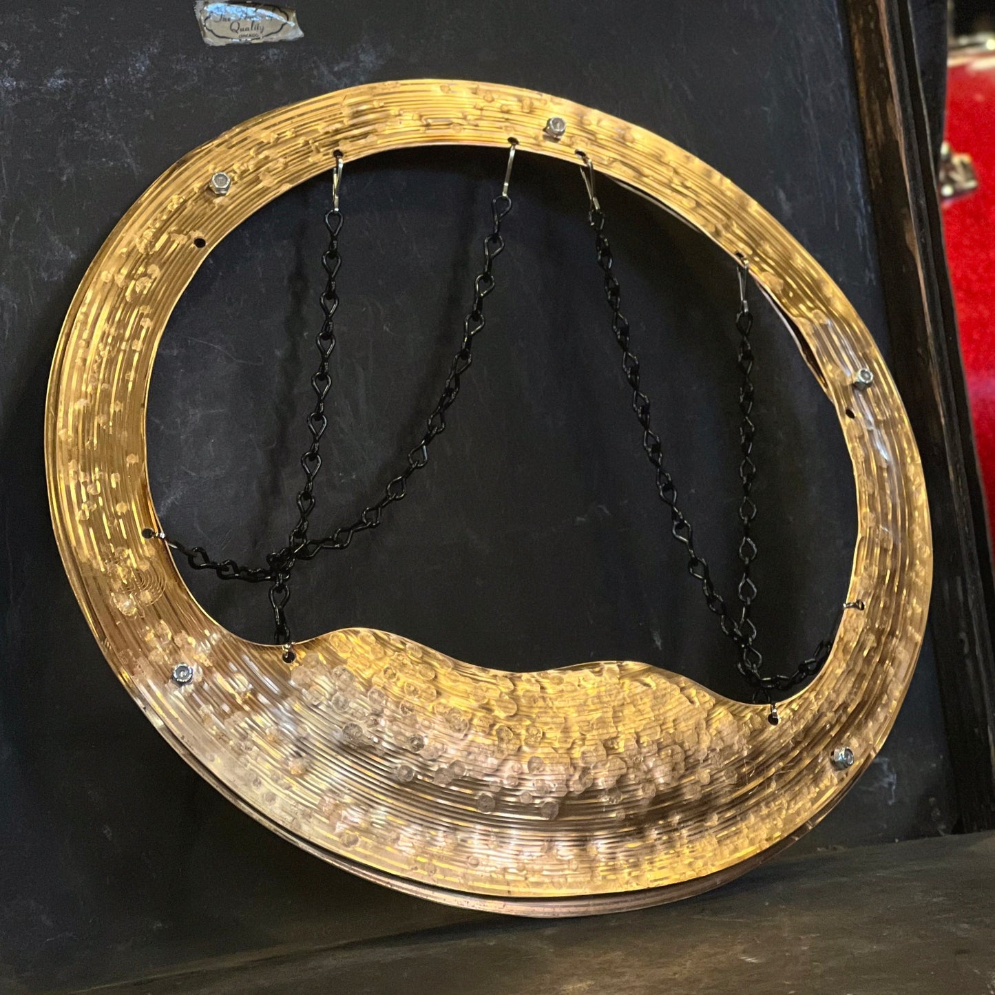 Brass Lasagna Humpback Hoop Crasher