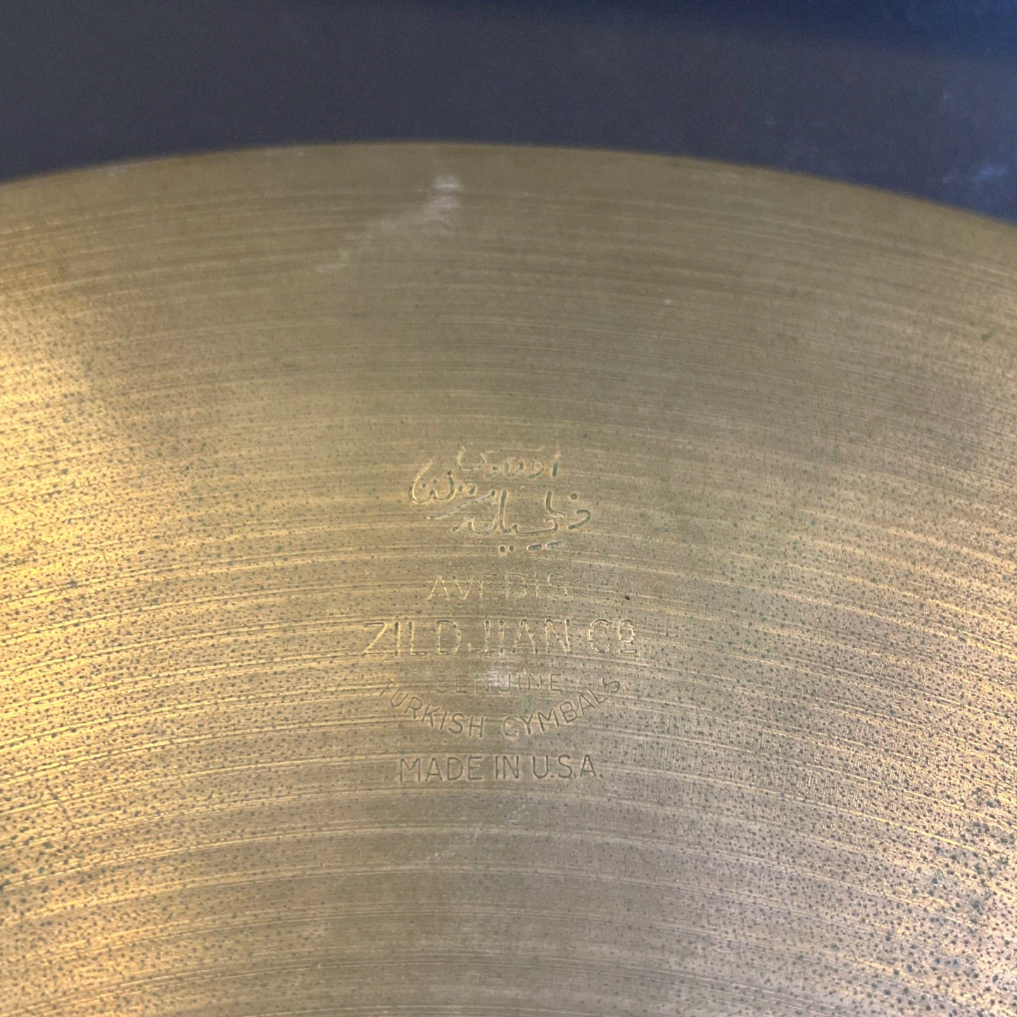 VINTAGE 1950's A. Zildjian 15" Hi-Hat Cymbals - 884/896g