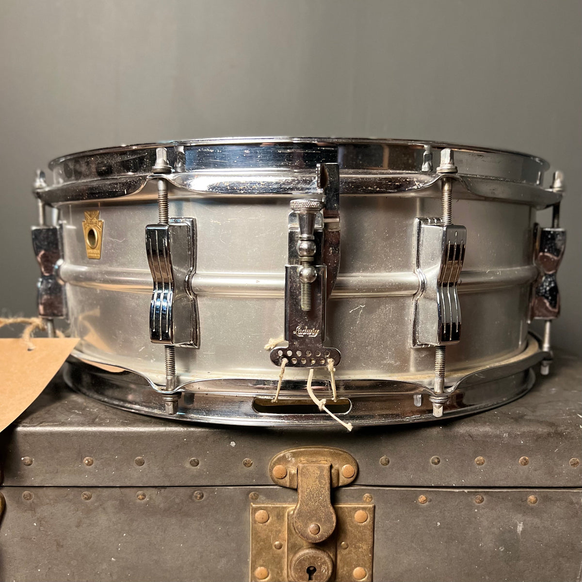 VINTAGE 1960's Ludwig 5x14 No. 404 Acrolite Snare Drum