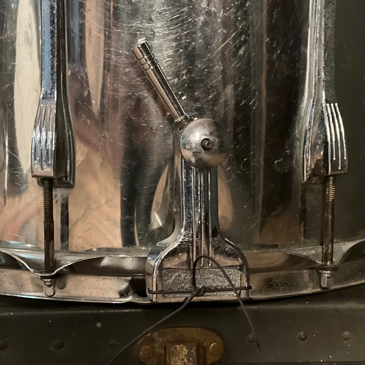 VINTAGE 1970's Ludwig 12x15 Challenger II Stainless Steel Marcher