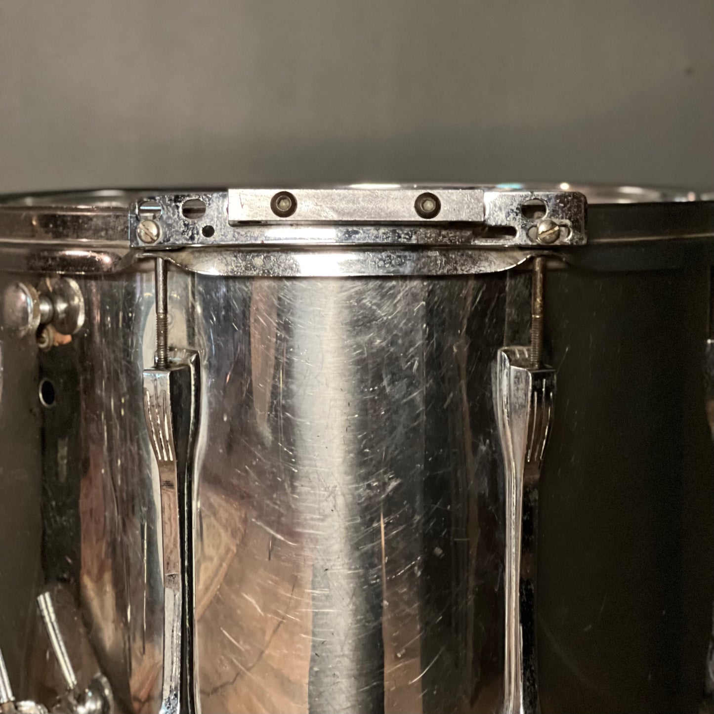 VINTAGE 1970's Ludwig 12x15 Challenger II Stainless Steel Marcher