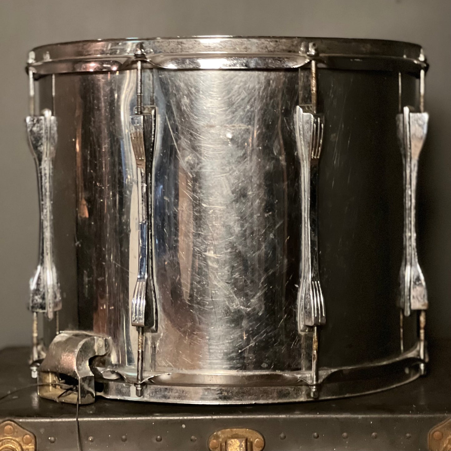 VINTAGE 1970's Ludwig 12x15 Challenger II Stainless Steel Marcher