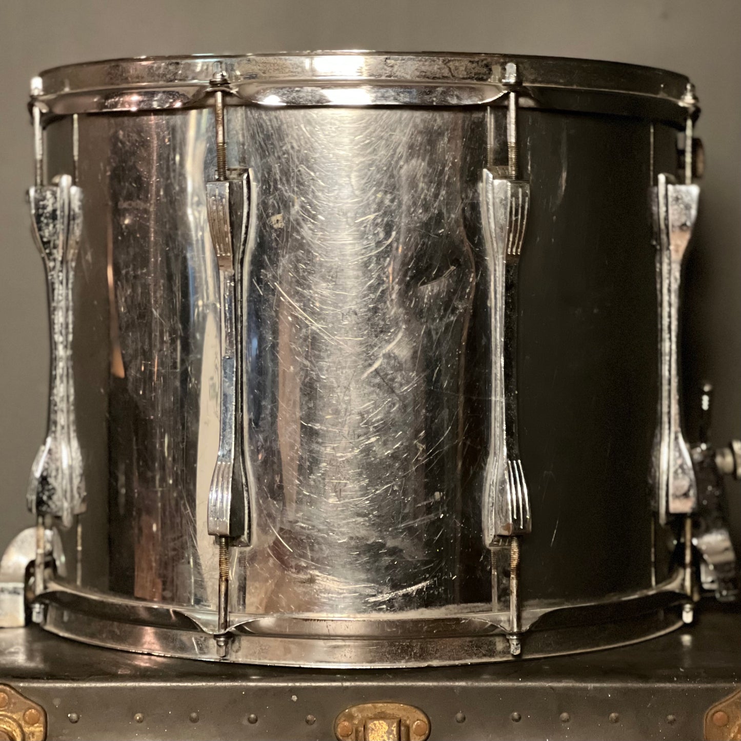 VINTAGE 1970's Ludwig 12x15 Challenger II Stainless Steel Marcher