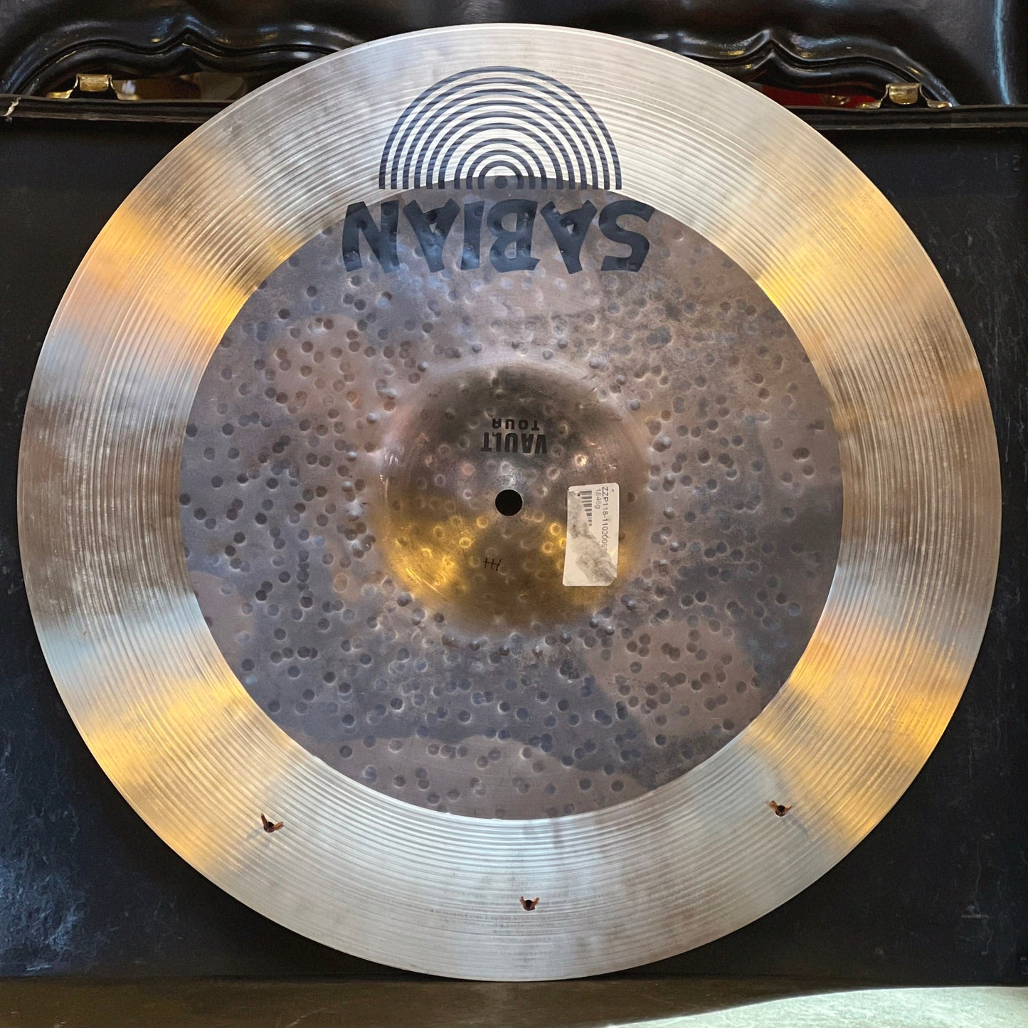 USED Sabian 18" HH Vault Duo Crash w/ Three Factory Rivets - 1672g