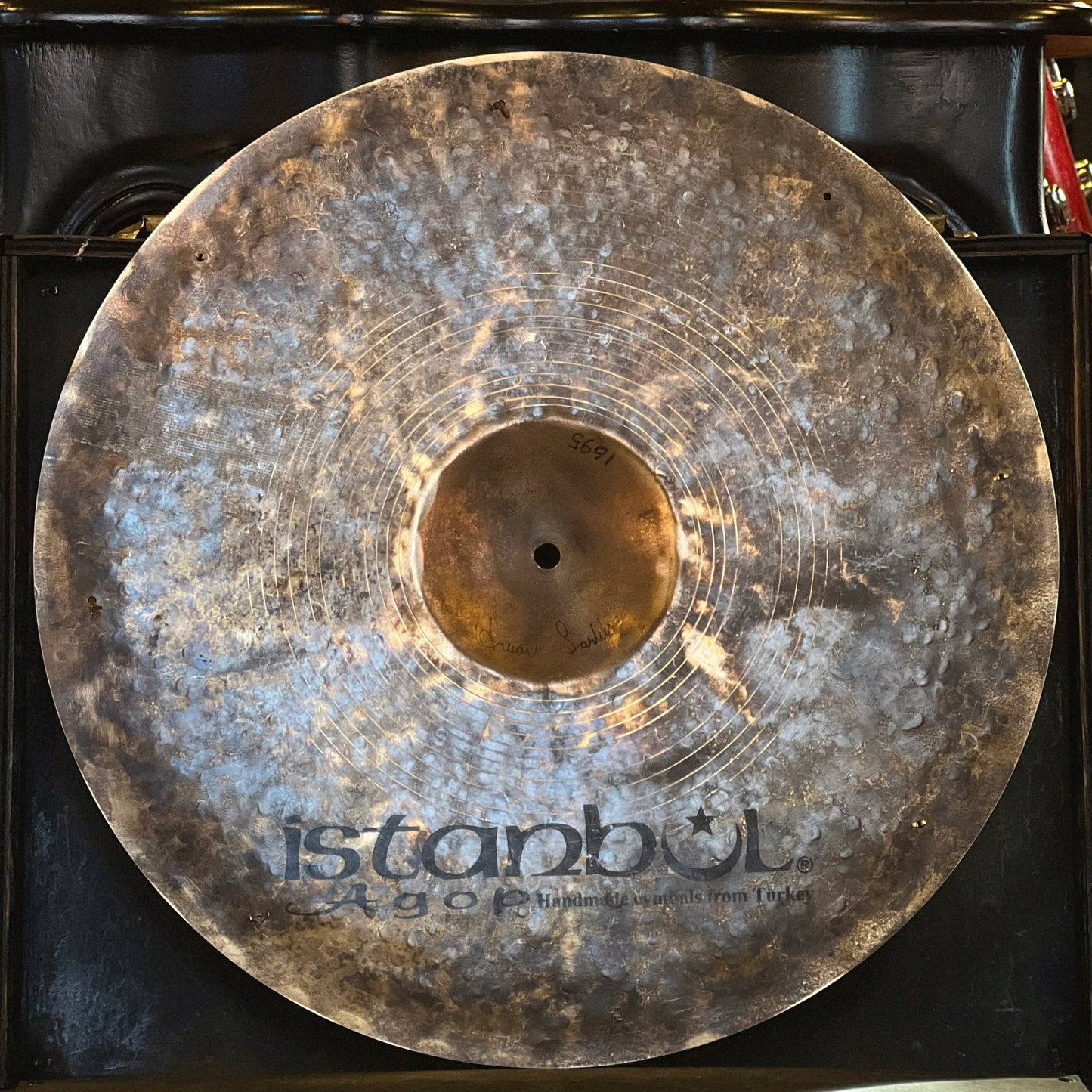 USED Istanbul Agop 20" Special Edition Jazz Ride Cymbal w/ Seven Rivets - 1695g