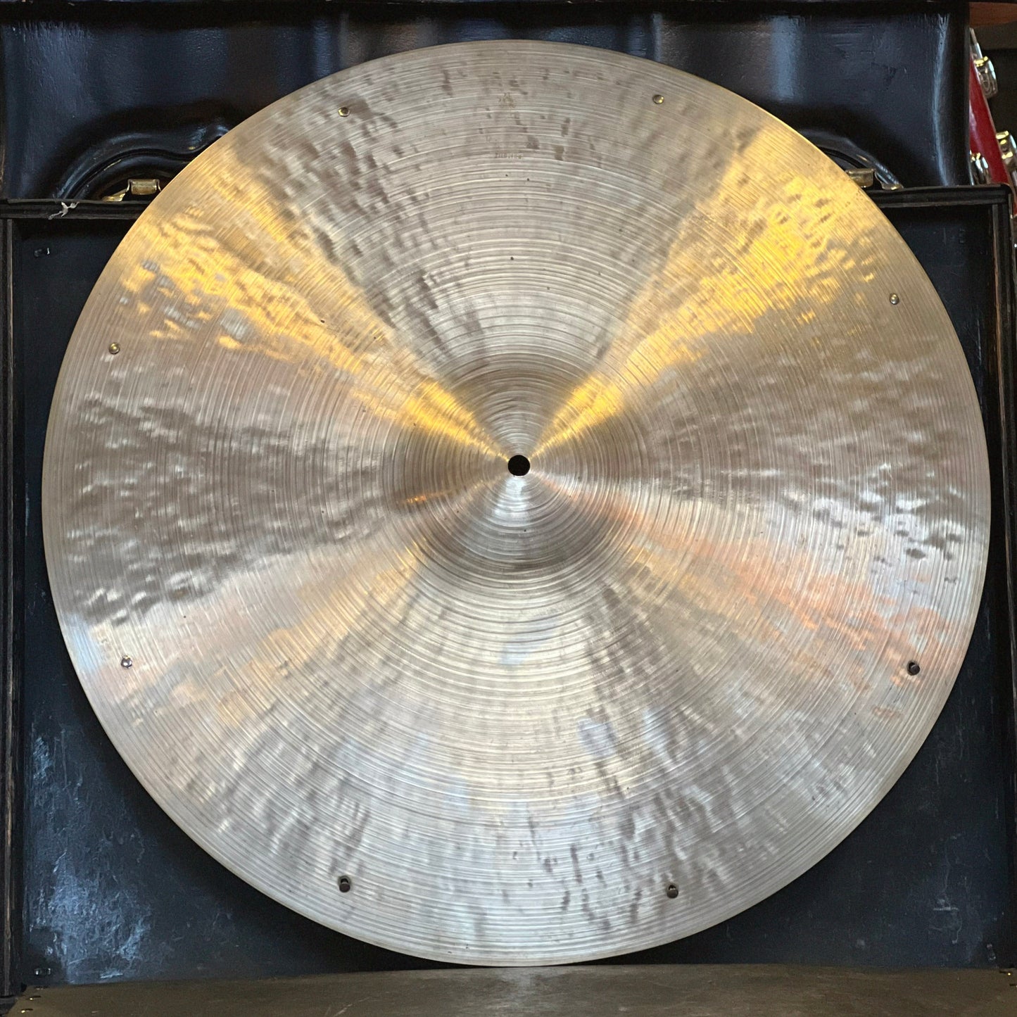 VINTAGE 1967-1977 K. Zildjian Istanbul 20" Ride Cymbal w/ 8 Rivets - 1772g