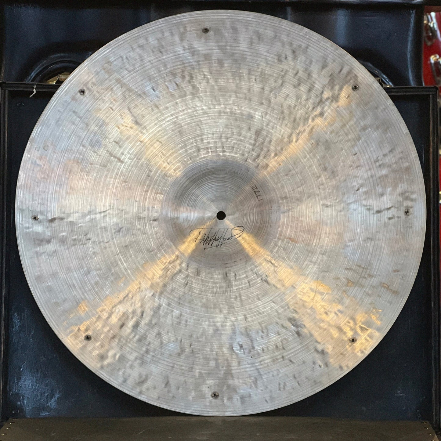 VINTAGE 1967-1977 K. Zildjian Istanbul 20" Ride Cymbal w/ 8 Rivets - 1772g