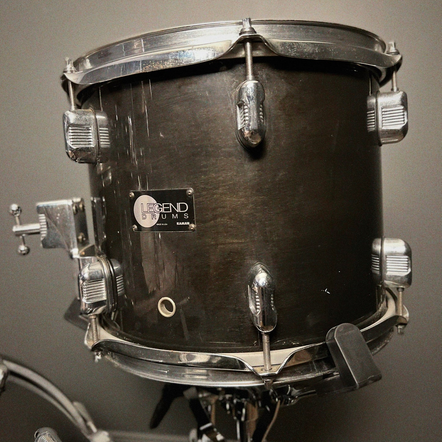 USED 1996 Legend Bop Fusion Outfit in Ebony Gloss - 16x18, 9x10, 10x12, 14x14