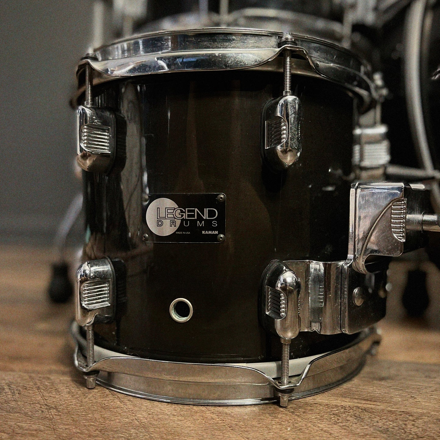 USED 1996 Legend Bop Fusion Outfit in Ebony Gloss - 16x18, 9x10, 10x12, 14x14