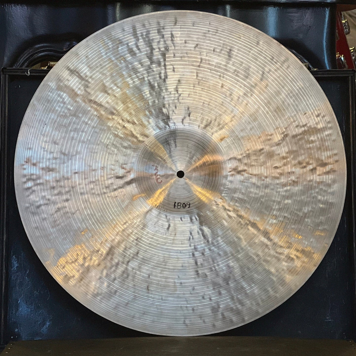 VINTAGE 1967-1977 K. Zildjian Istanbul New Stamp 20" Ride Cymbal - 1809g