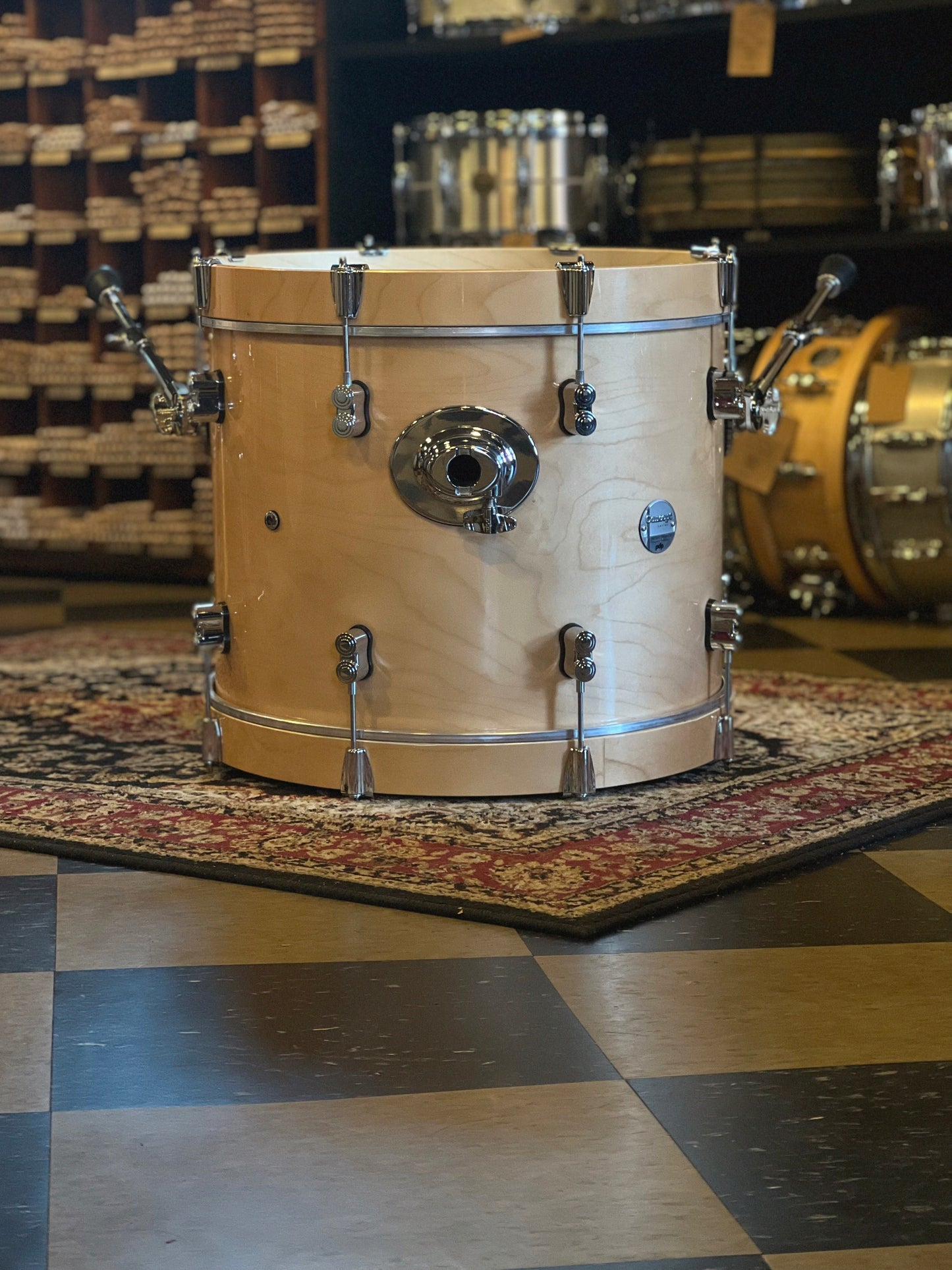 NEW PDP Concept Maple Bop Drum Set in Natural Gloss - 14x18, 8x12, 14x14