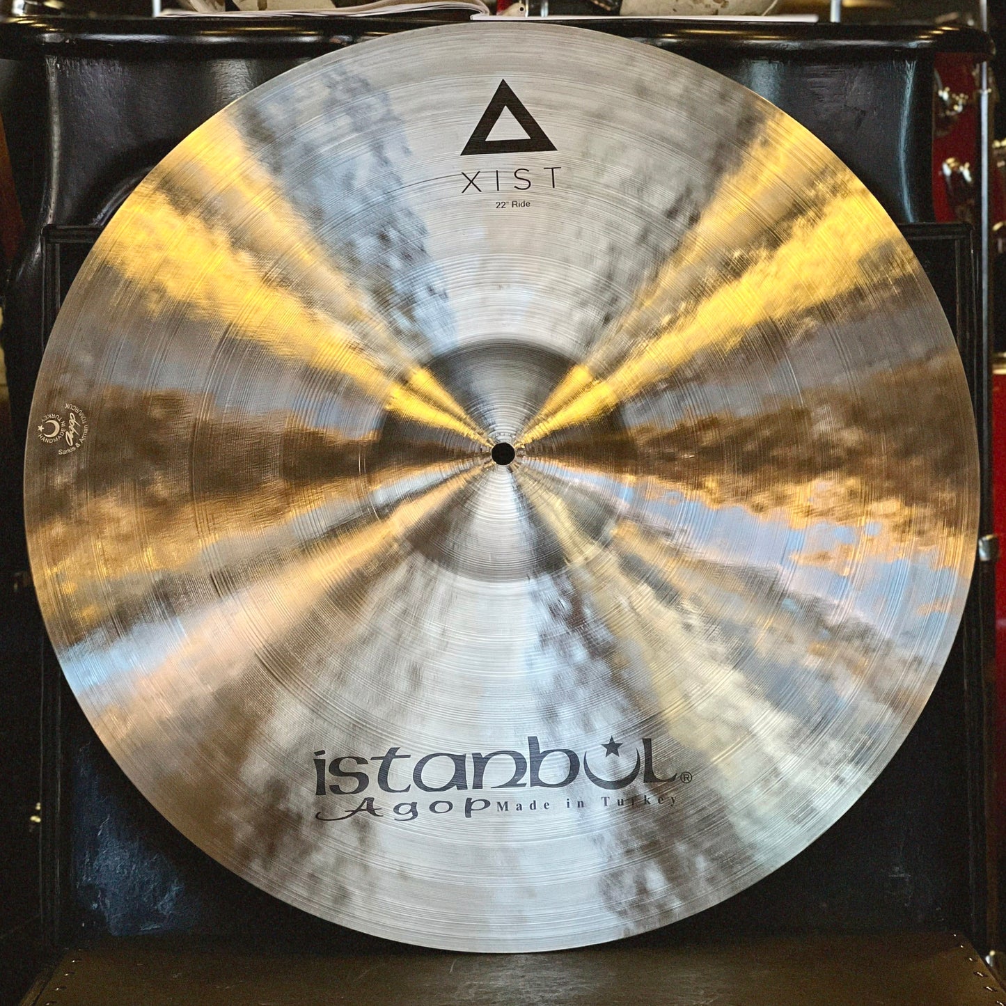 NEW Istanbul Agop 22" Xist Ride Cymbal - Natural Finish - 3076g