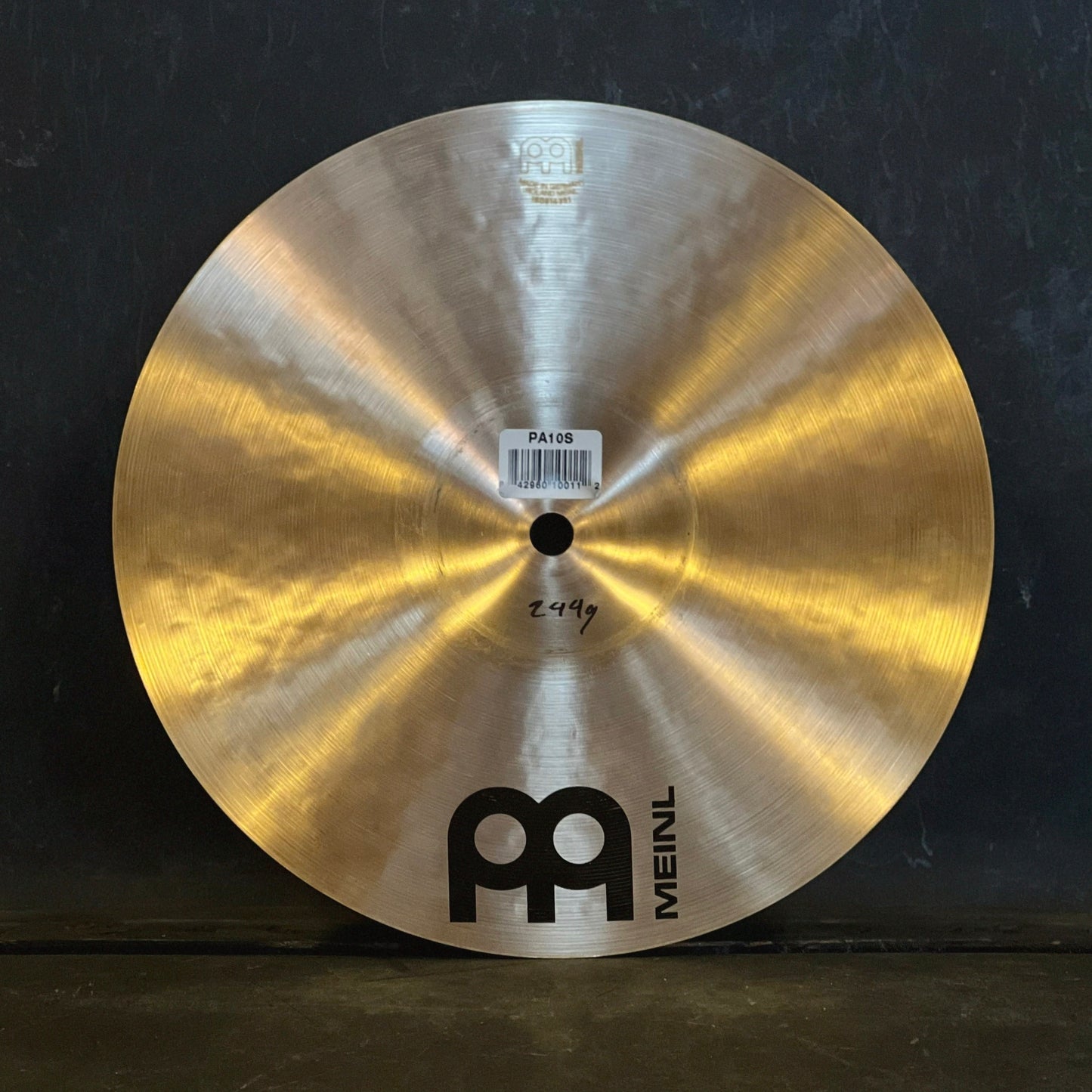 USED Meinl 10" Pure Alloy Splash Cymbal - 244g