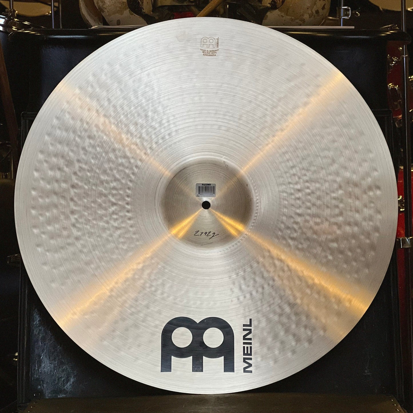 USED Meinl 22" Pure Alloy Medium Ride Cymbal - 2792g