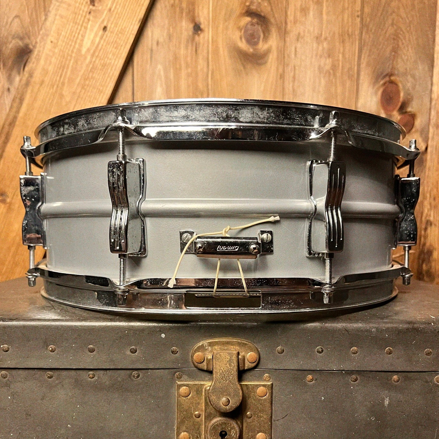 VINTAGE 1970's Ludwig 5x14 No. 404 Acrolite Snare Drum