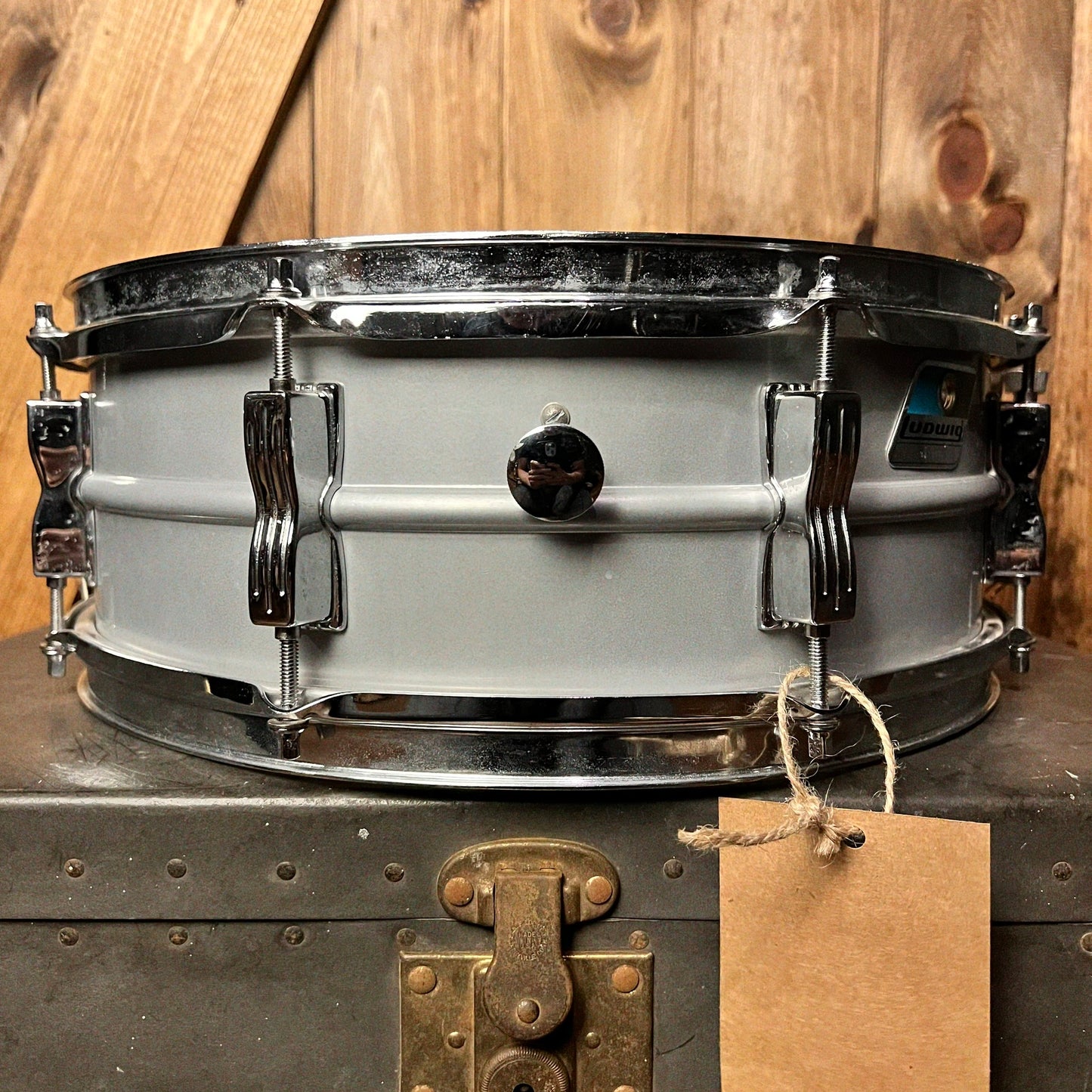 VINTAGE 1970's Ludwig 5x14 No. 404 Acrolite Snare Drum