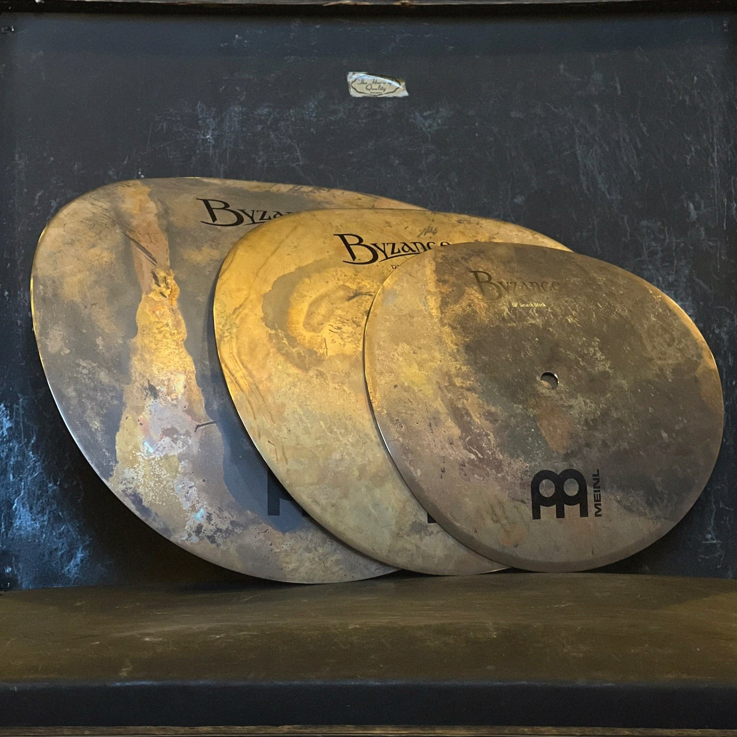 NEW Meinl 10/12/14" Byzance Vintage Smack Stack Cymbal Set