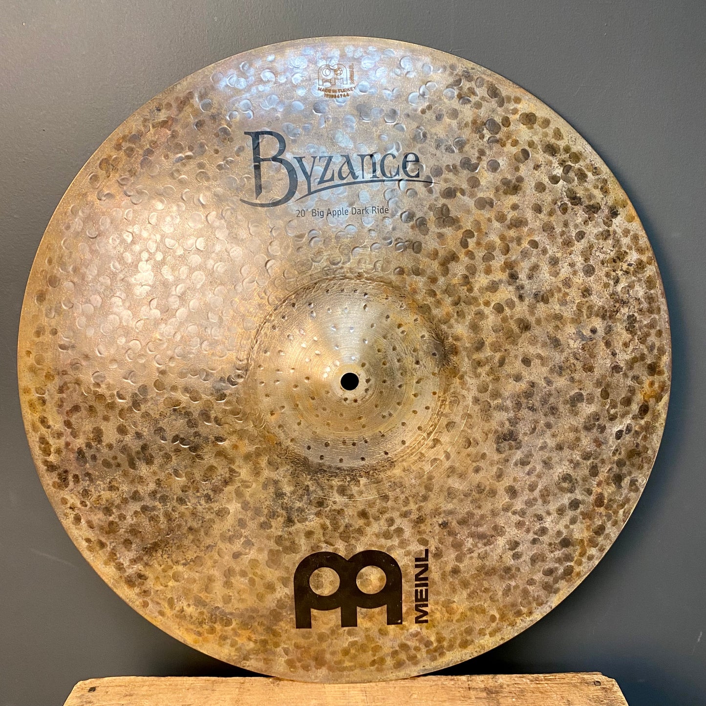 NEW" Meinl 20" Byzance Dark Big Apple Ride Cymbal - 1960g