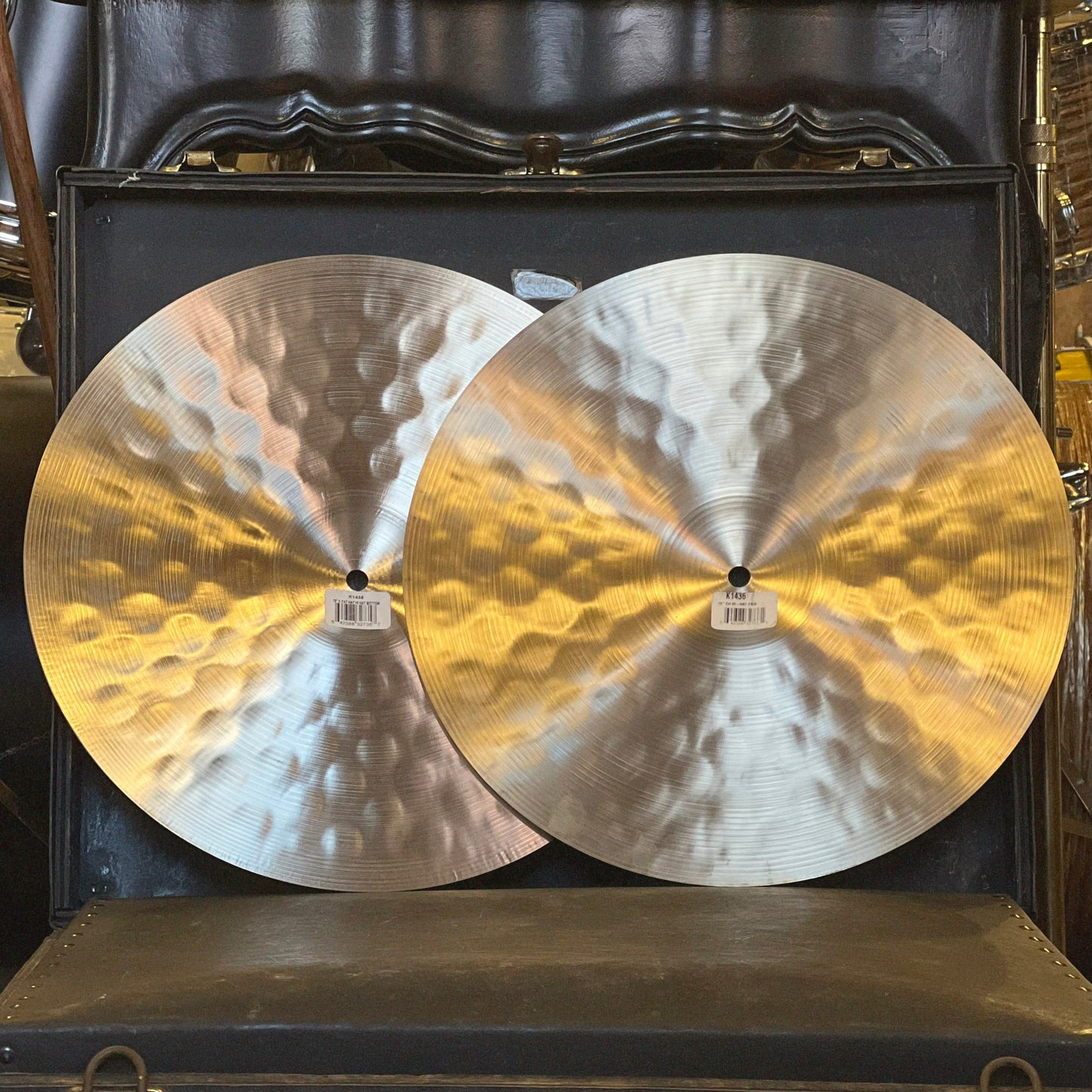 NEW Zildjian 15" K. Zildjian Fat Hats Hi-Hat Cymbals - 1170/1466g
