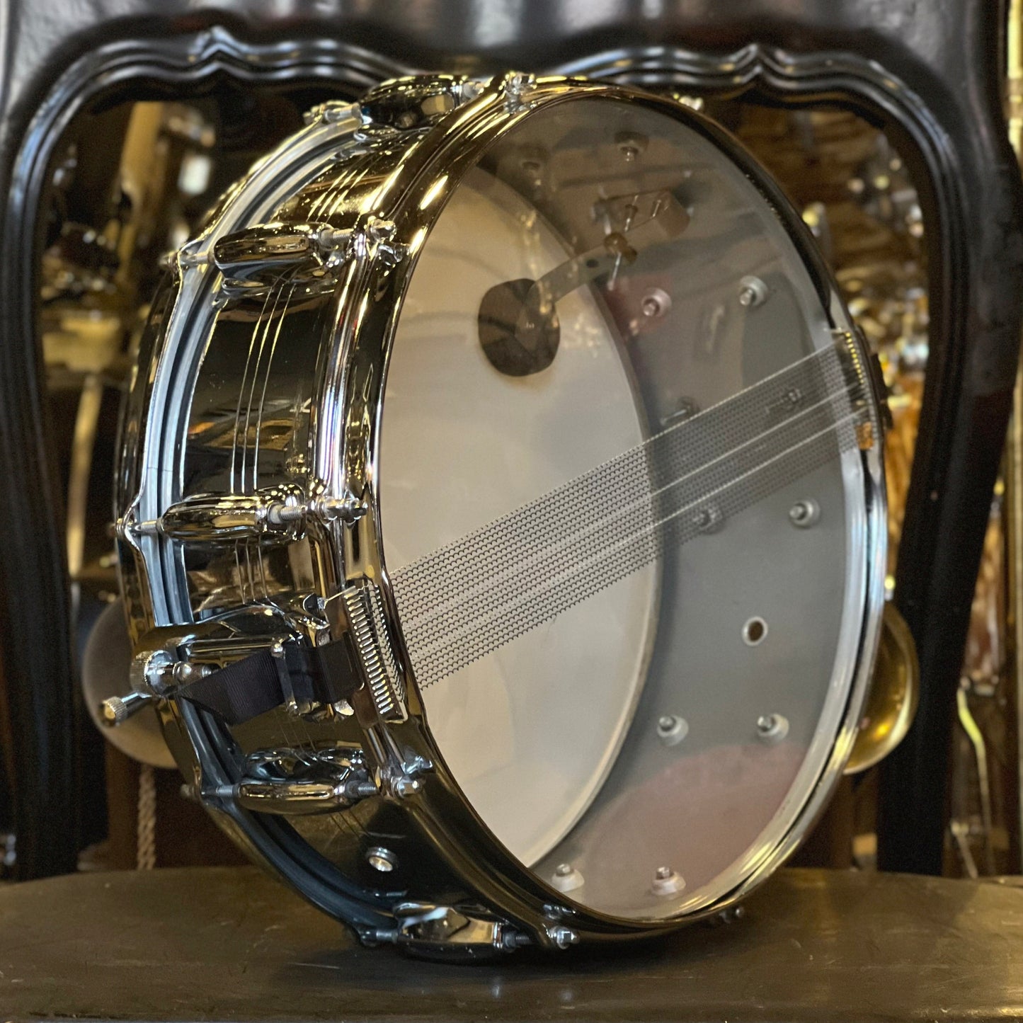 VINTAGE 1970's Slingerland 5x14 Buddy Rich Model Snare Drum