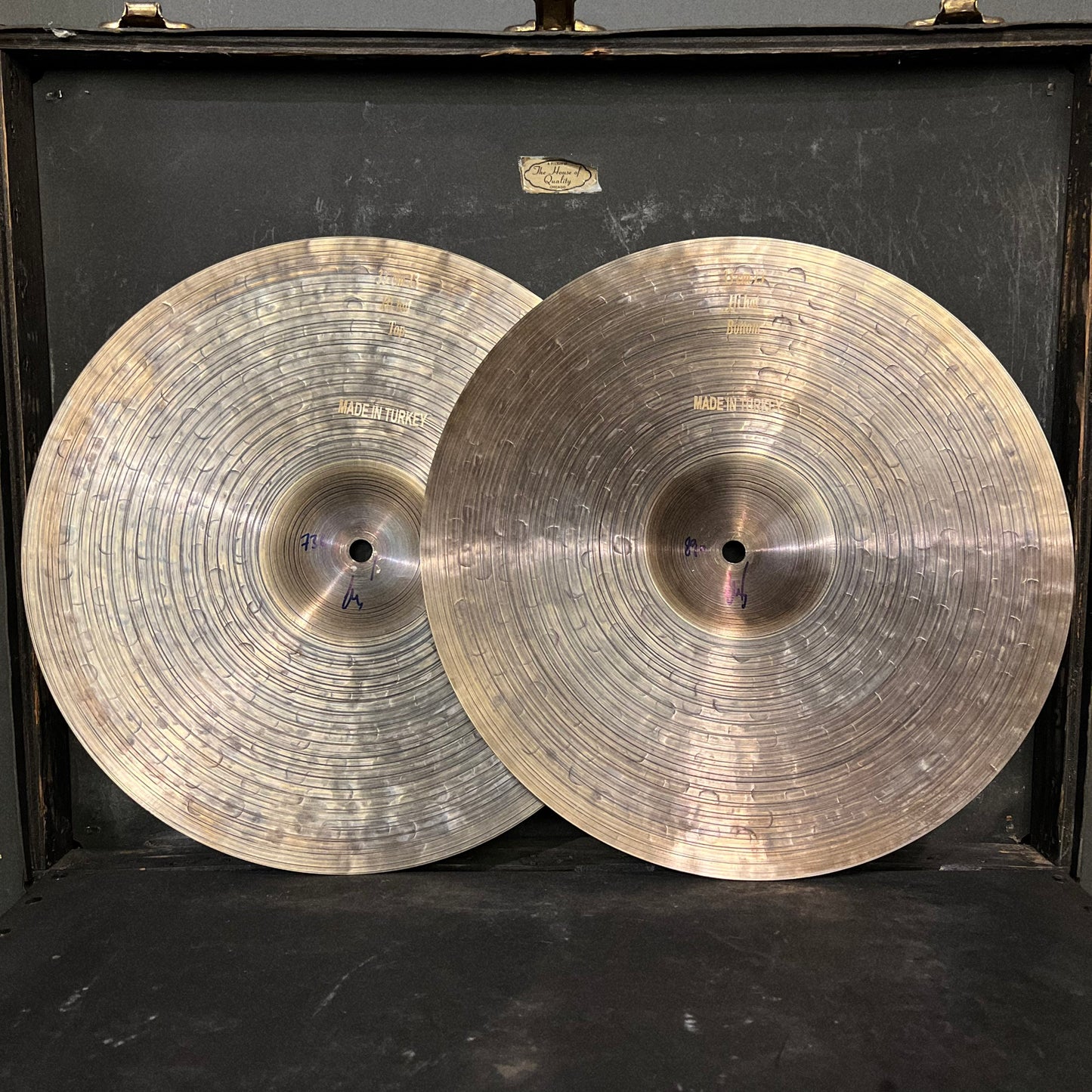 NEW Bosphorus 13" 1600 Era Hi-Hat Cymbals - 736/890g