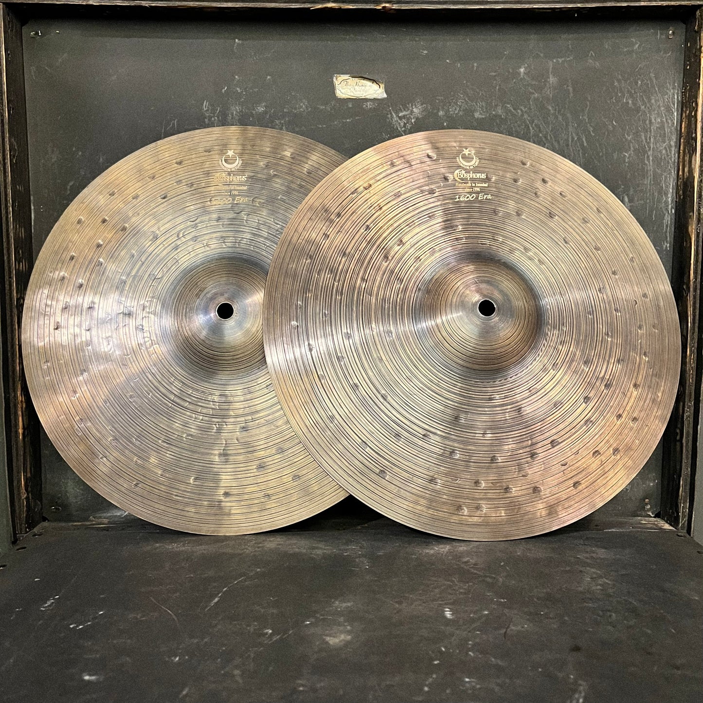 NEW Bosphorus 13" 1600 Era Hi-Hat Cymbals - 776/914g