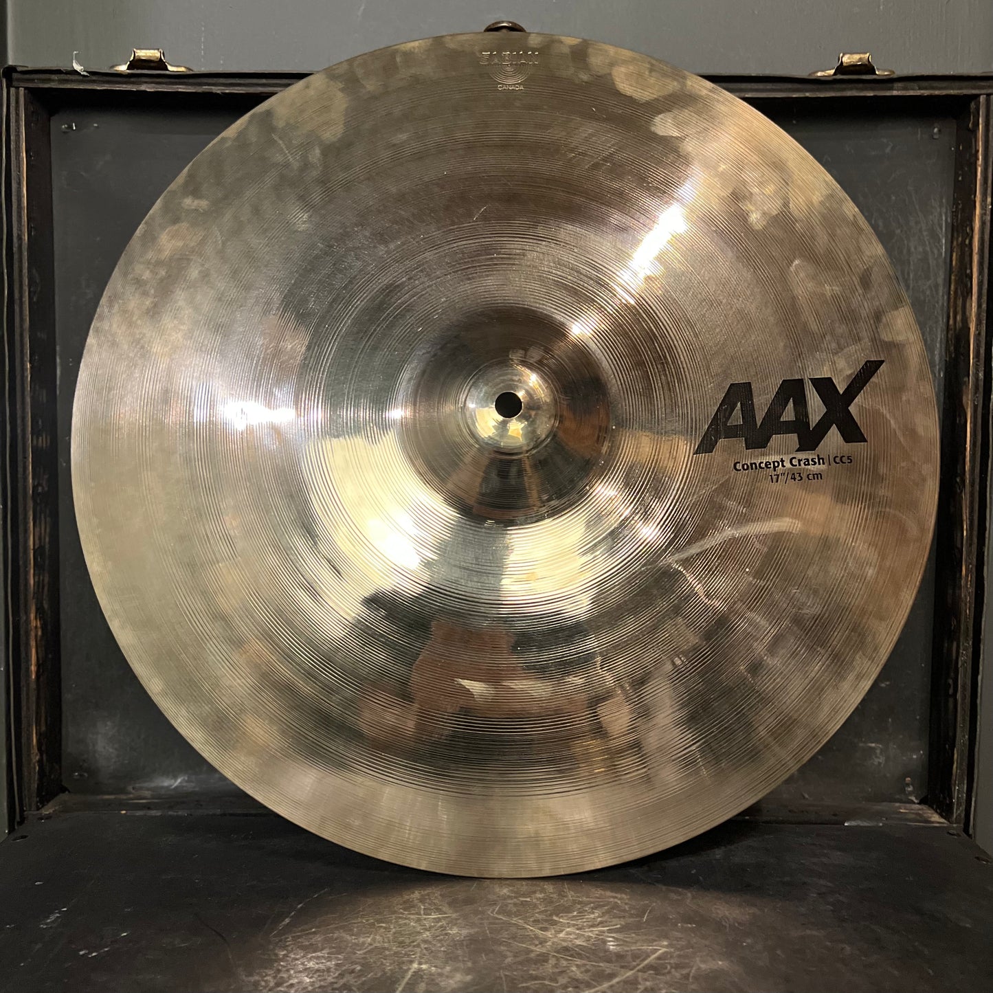 USED Sabian 17" AAX Concept Crash Cymbal - 1078g