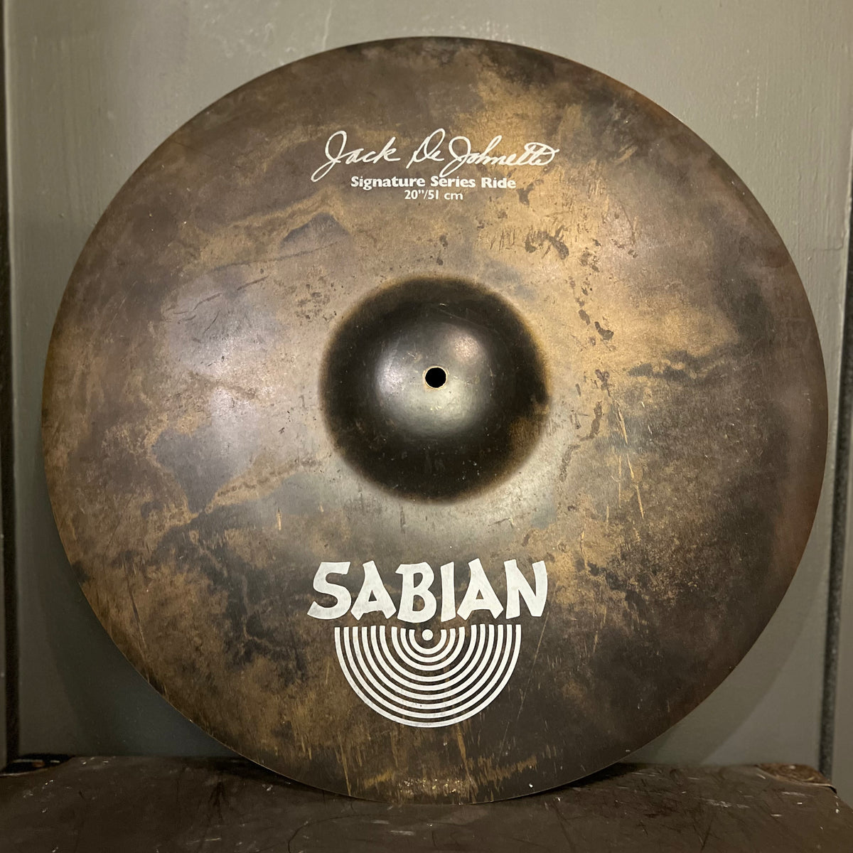 SABIAN (Jack DeJohnette Signature Series) Ride 20” Crash 18