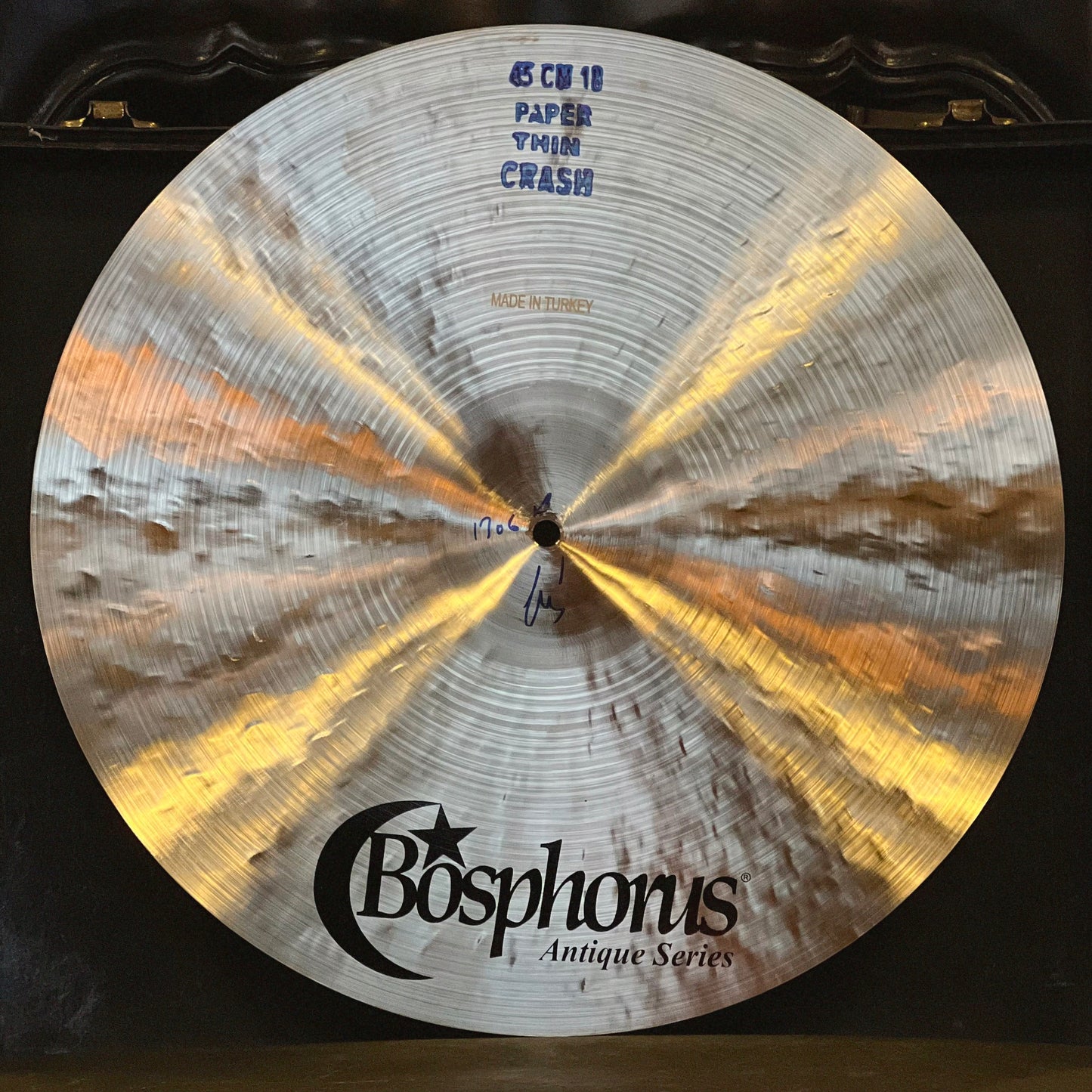 NEW Bosphorus 18" Antique Paper-Thin Crash Cymbal - 1706g