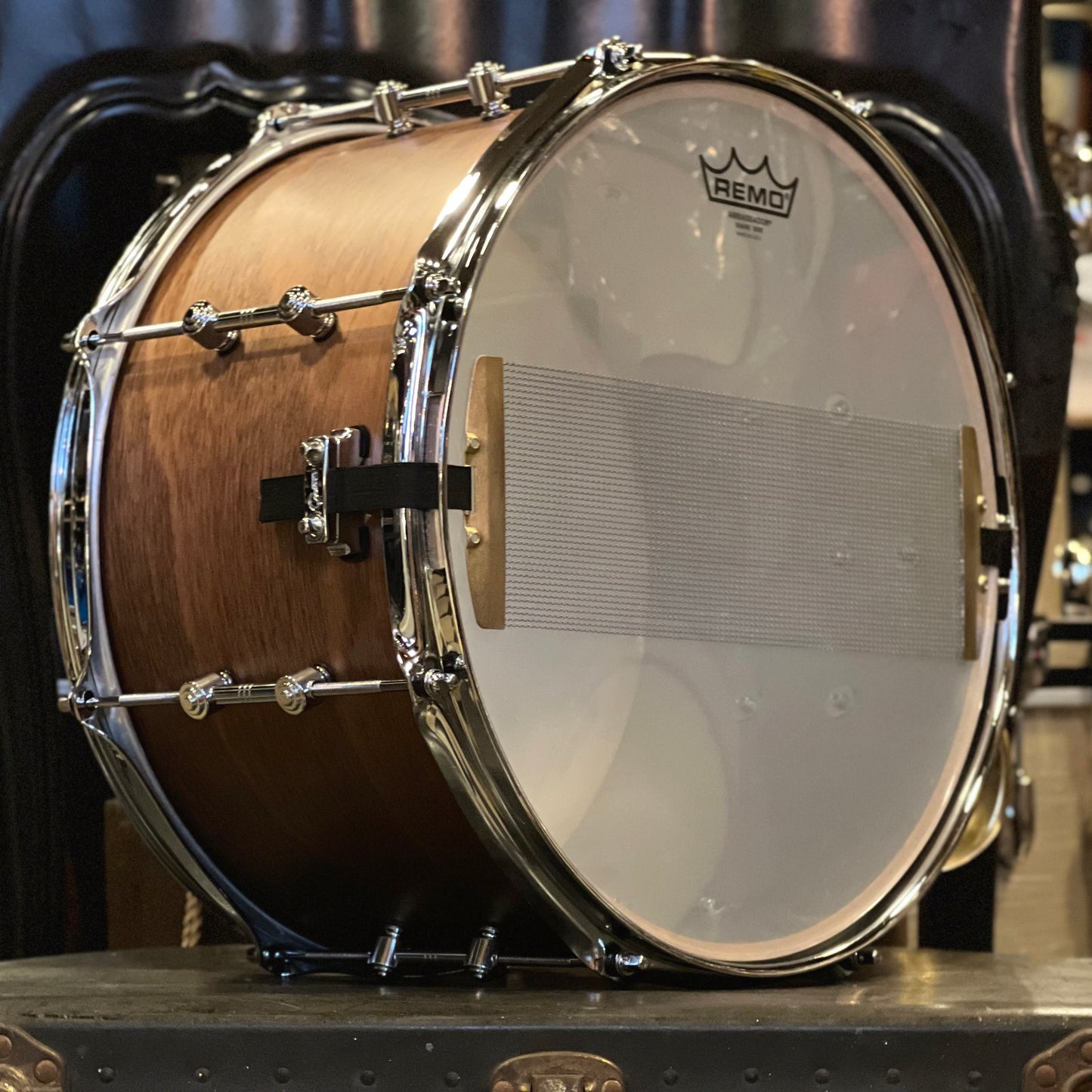 NEW Gretsch 8x14 Full Range "Swamp Dawg" Snare Drum in Natural Mahogany Satin