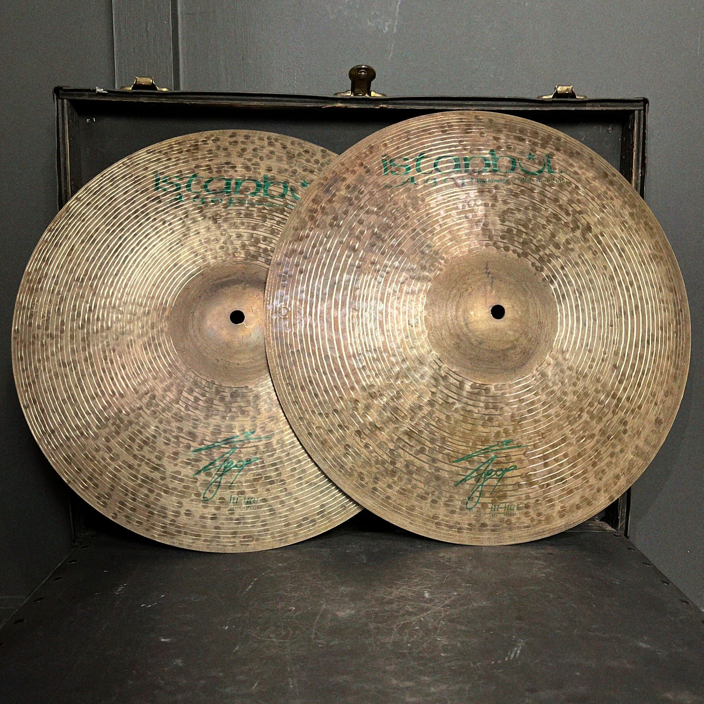 NEW Istanbul Agop 16" Agop Signature Hi-Hat Cymbals - 1160/1302