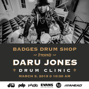 DARU JONES Drum Clinic