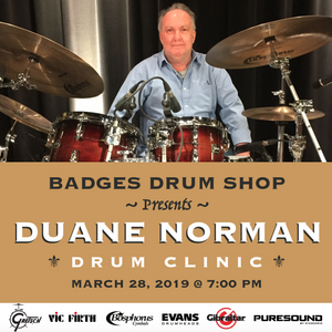 DUANE NORMAN Drum Clinic