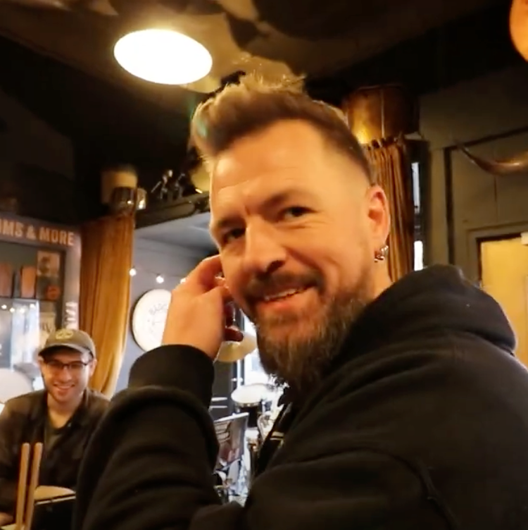 Stephen Taylor visits Badges Drum Shop
