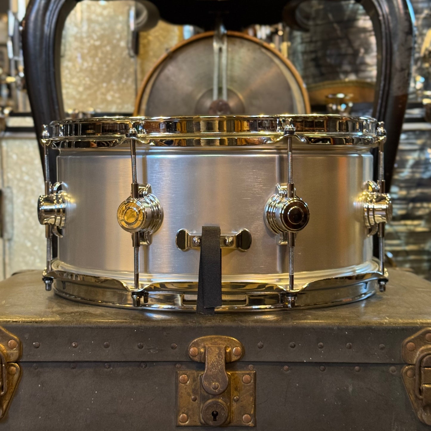 USED George Way 6.5x14 "Aero" Aluminum Snare Drum