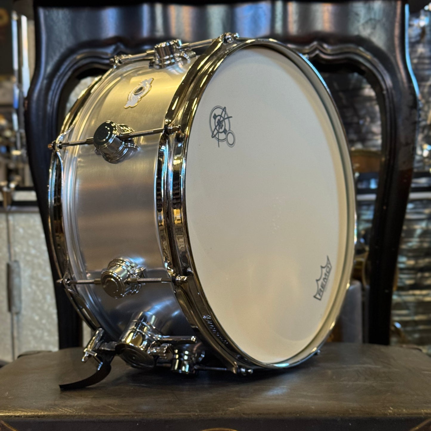 USED George Way 6.5x14 "Aero" Aluminum Snare Drum