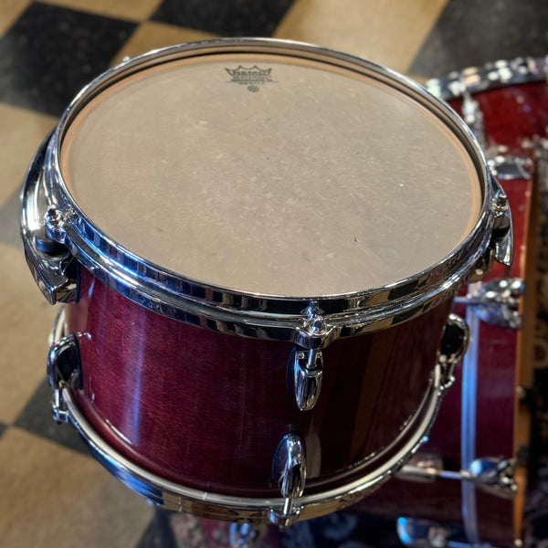 USED 2000's Gretsch Renown in Cherry Gloss Lacquer - 14x18, 8x12, 14x14, 5.5x14