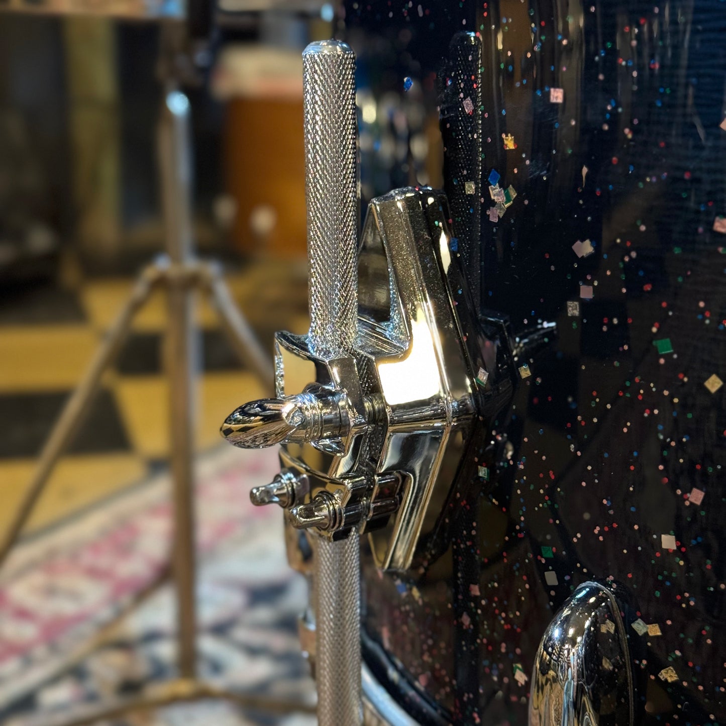 USED Gretsch USA Custom in Mardi Gras - 14x20, 8x12, 14x14, 5.5x14