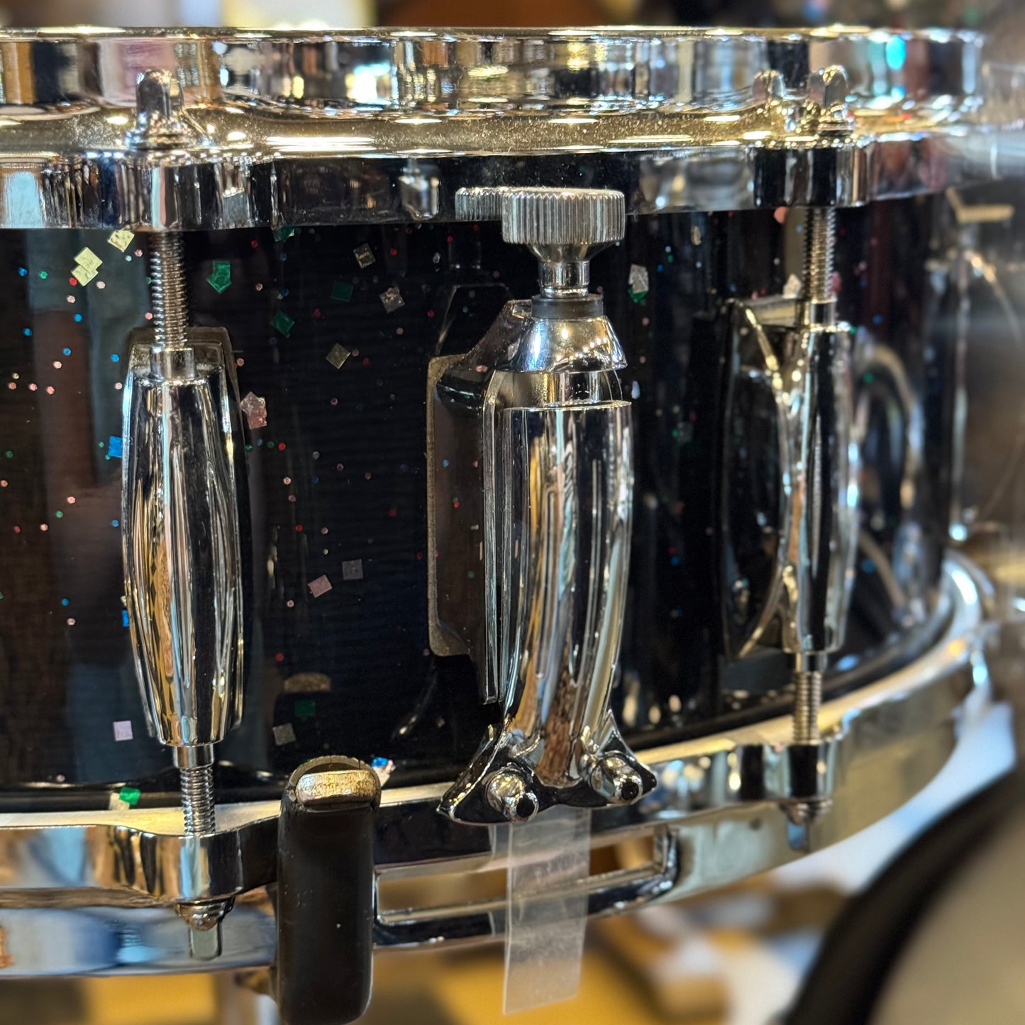 USED Gretsch USA Custom in Mardi Gras - 14x20, 8x12, 14x14, 5.5x14