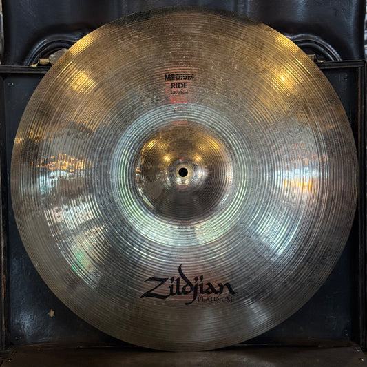 USED Zildjian 20" A. Zildjian Platinum Medium Ride - 2376g