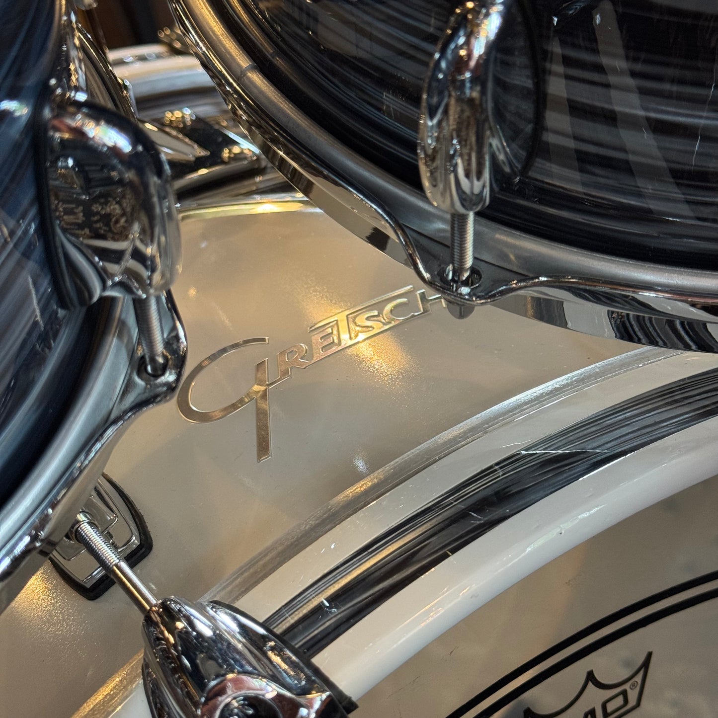 USED Gretsch Renown 57 in Silver Oyster Pearl - 14x22, 8x10, 8x12, 16x16, 6.5x14