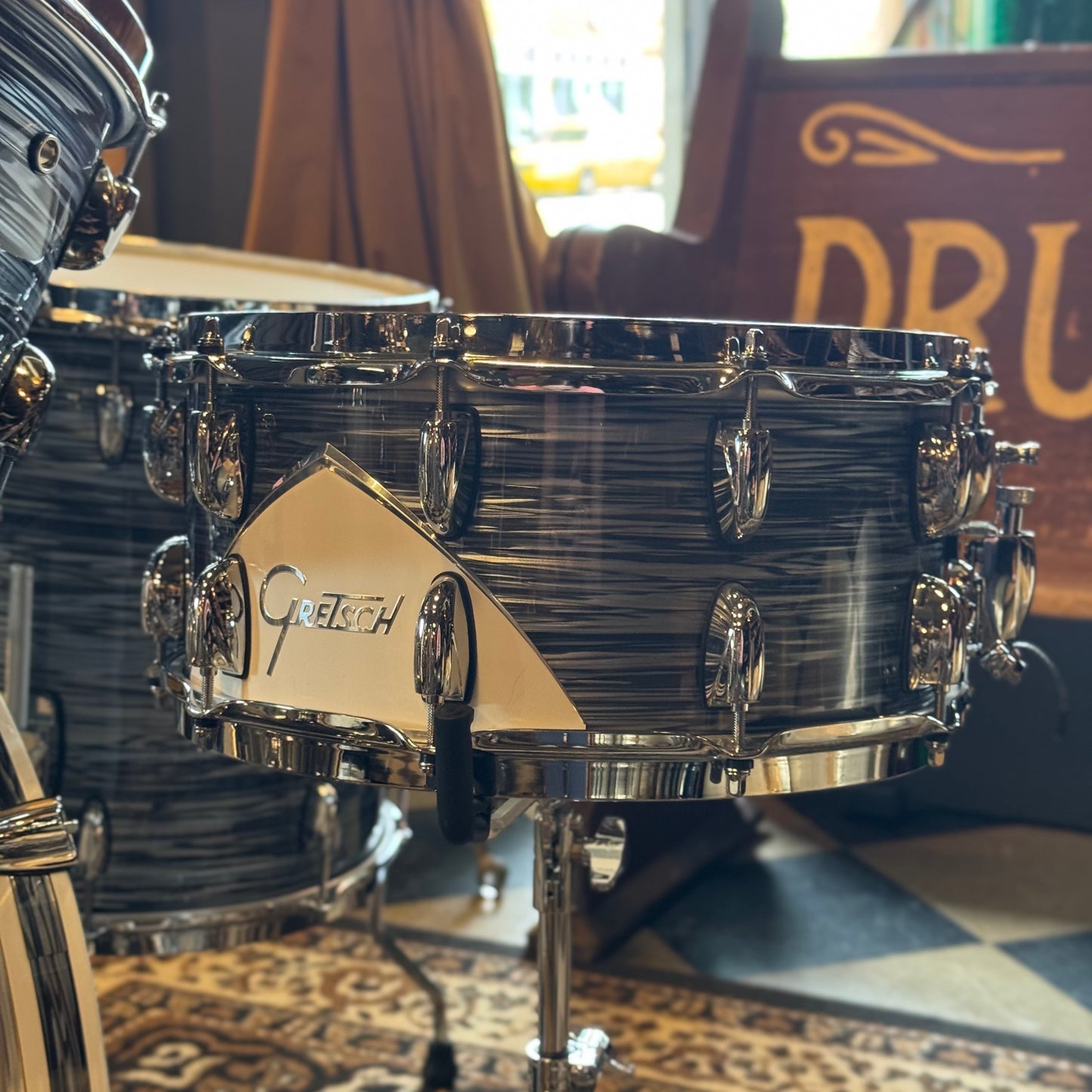 USED Gretsch Renown 57 in Silver Oyster Pearl - 14x22, 8x10, 8x12, 16x16, 6.5x14