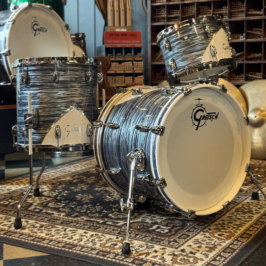 USED Gretsch Renown Bop Outfit in Silver Oyster Pearl - 14x18, 8x12, 14x14